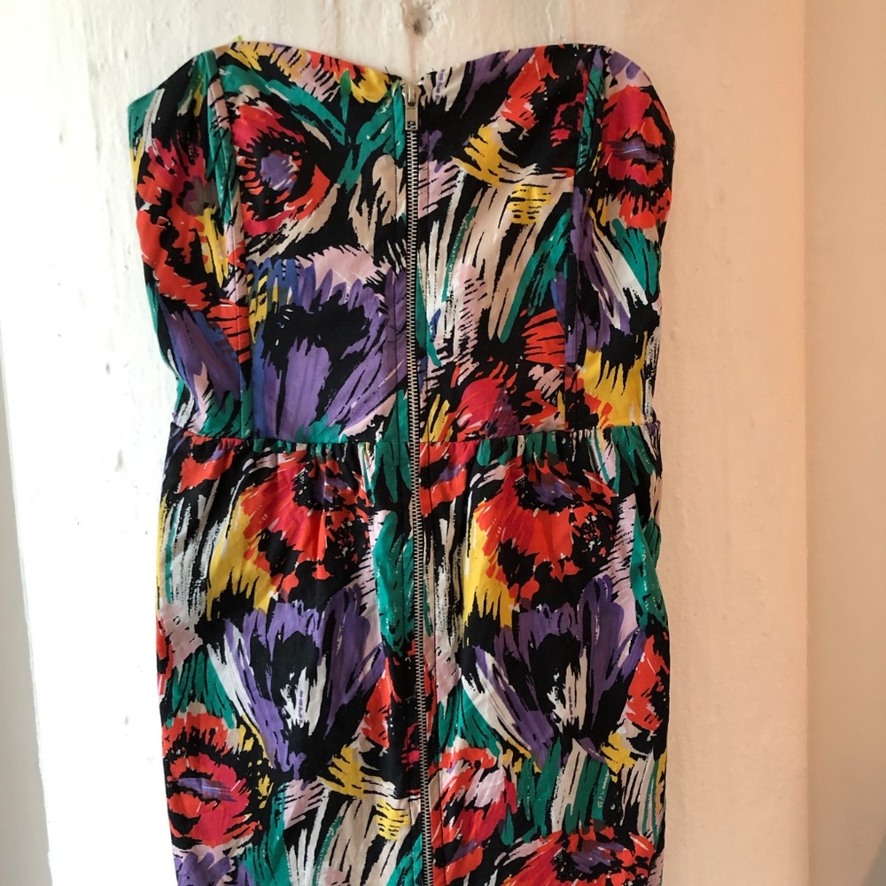 MINKPINK strapless zip front dress